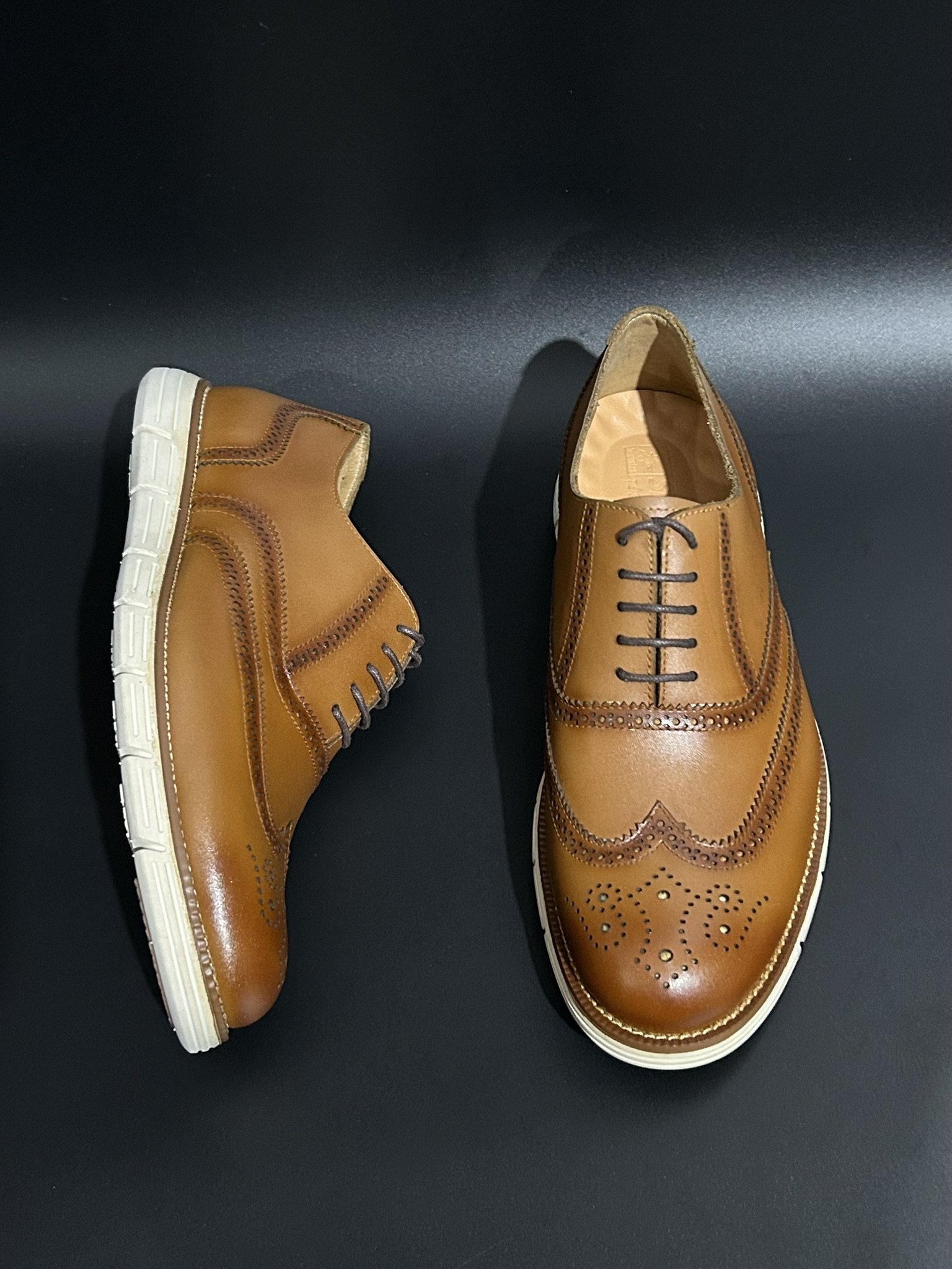 K - Giày Oxford Wingtip 