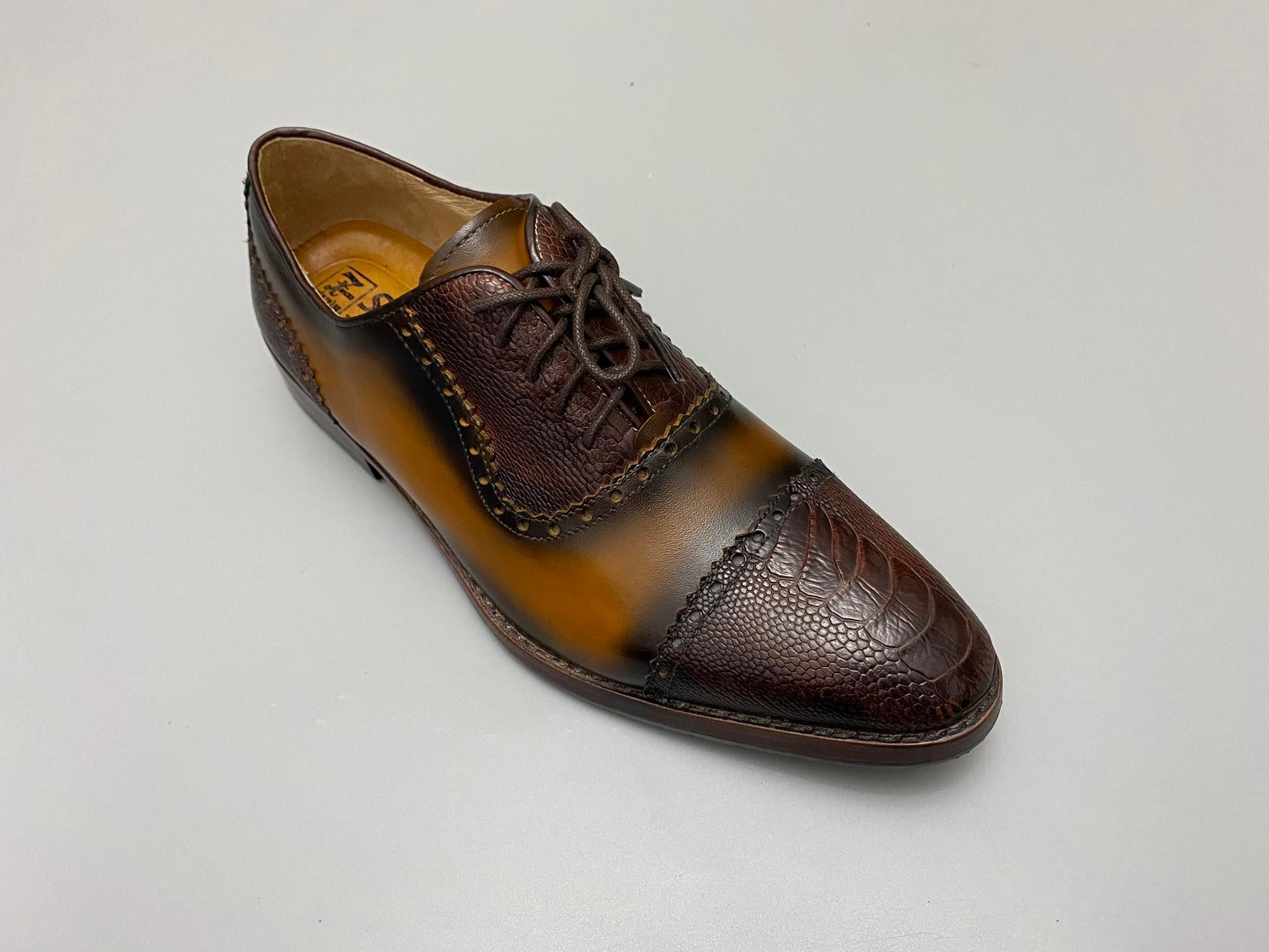 Giày tây nam cột dây